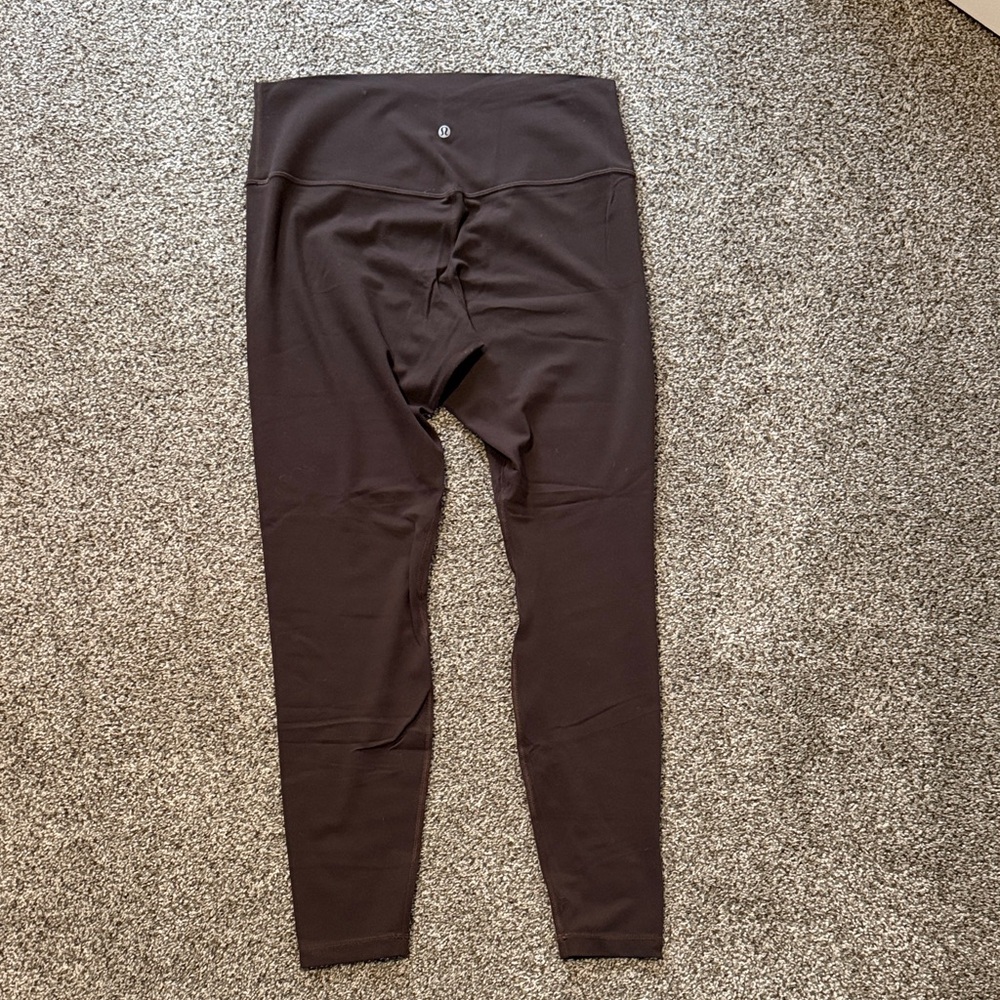 lululemon athletica Brown Align' Full-Length Leggings 14